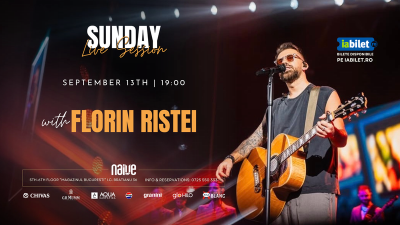 Sunday Live Session w/ Florin Ristei