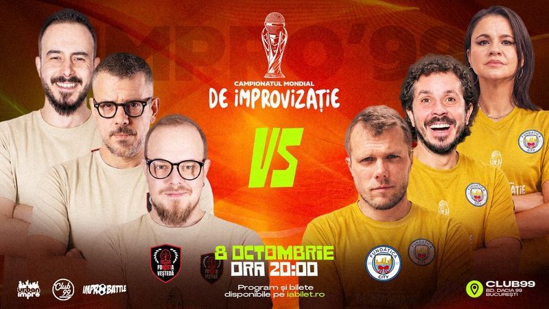 Foresta Veștedă vs Fundățica City | Sferturi Meci 1 | Impro Show la Club99