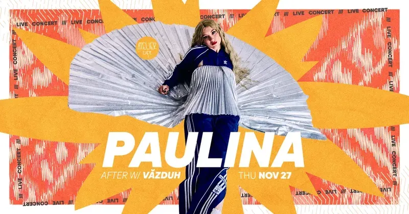 Cluj-Napoca: Paulina Live în Cluj la Atelier Café