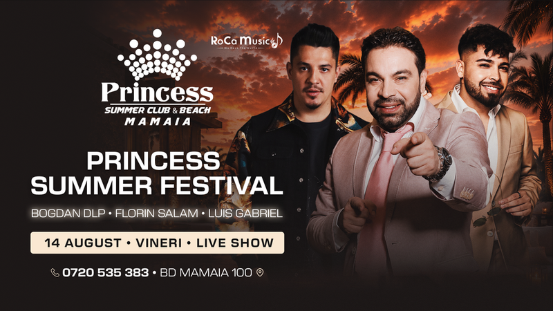 Mamaia: Concert BDLP x Luis Gabriel x Florin Salam