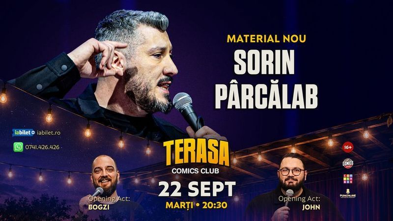 Sorin Pârcălab - Work in Progress pe Terasa ComicsClub!