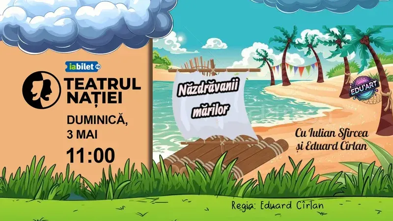 Ploiești: Teatru pentru copii - Năzdrăvanii mărilor