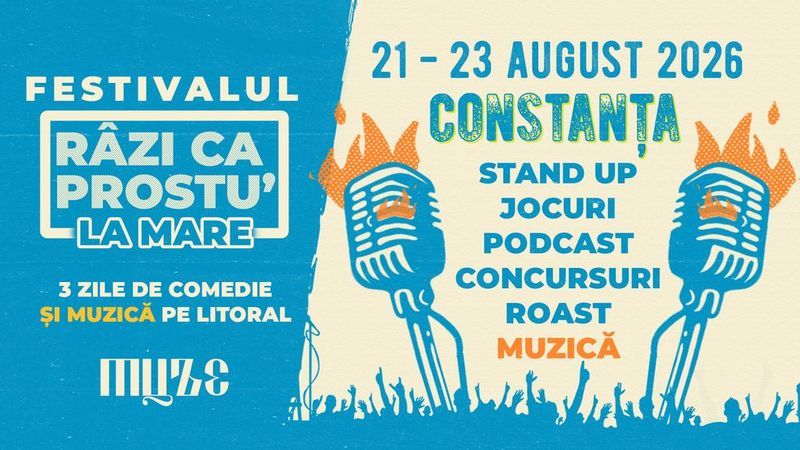 Festivalul de comedie - Razi ca prostu' la mare 2026