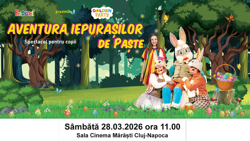 Cluj-Napoca: Aventura Iepurasilor de Paste