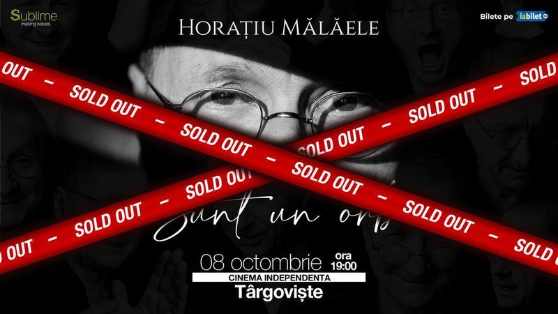 Targoviste: Horatiu Malaele - Sunt un Orb