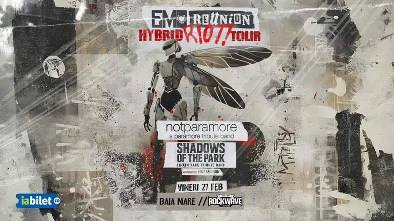 Baia Mare: Hybrid Riot Tour - Emo Reunion | notparamore | Shadows of the Park