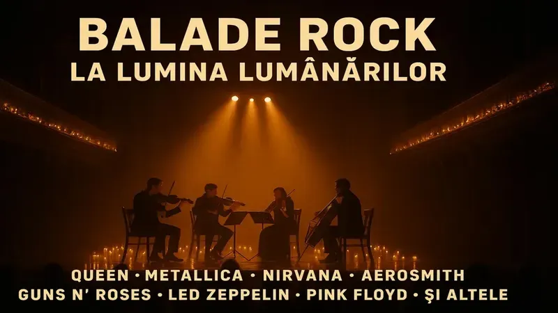 Timișoara: Balade Rock la Lumina Lumânărilor