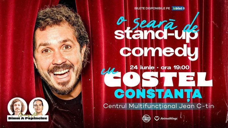 Constanța: O seară de stand up comedy cu Costel