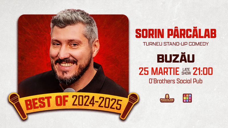 Buzau: Stand-Up Comedy Best Of 2024 & 2025 cu Sorin Pârcălab - Late Show