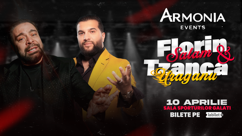 Galați: Florin Salam și formația Concert LIVE