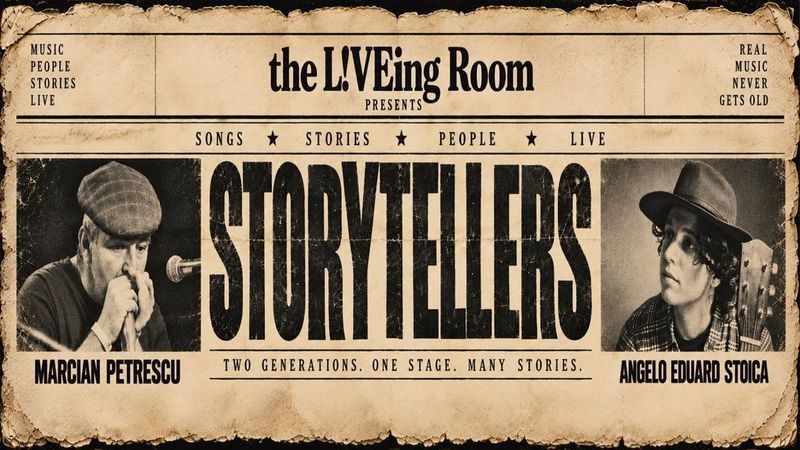 L!VEing Room #14: Marcian Petrescu - Storytellers (A Folk & Blues Tale)