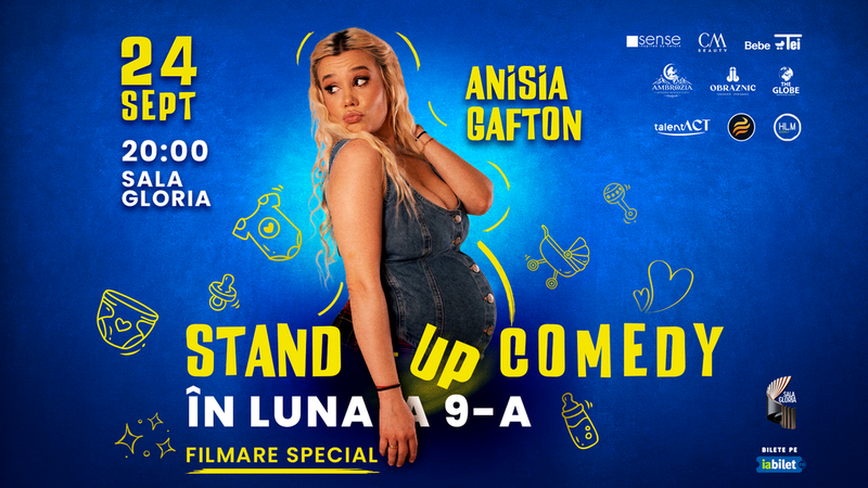 Stand-Up Comedy în luna a 9-a | Anisia Gafton | Filmare special