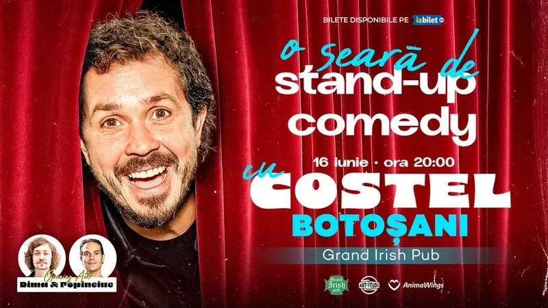 Botoșani: O seară de stand up comedy cu Costel | Comedy Show