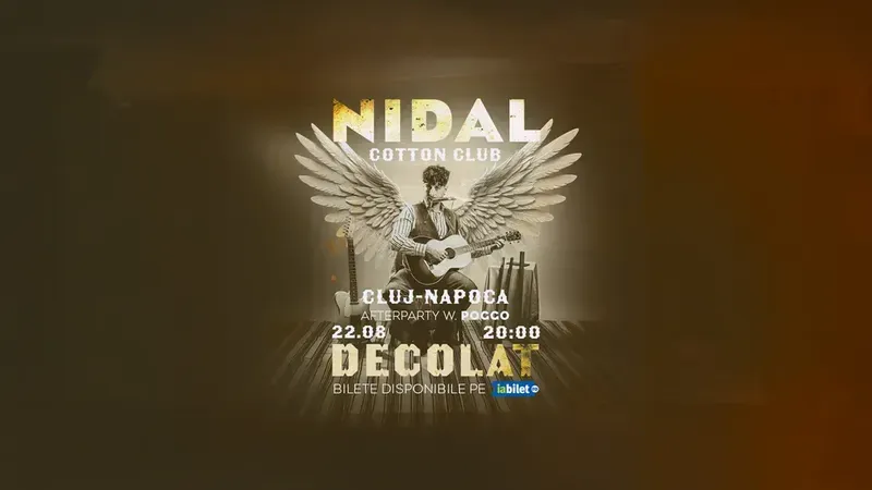 Cluj-Napoca: NIDAL - „Decolat” Solo Tour