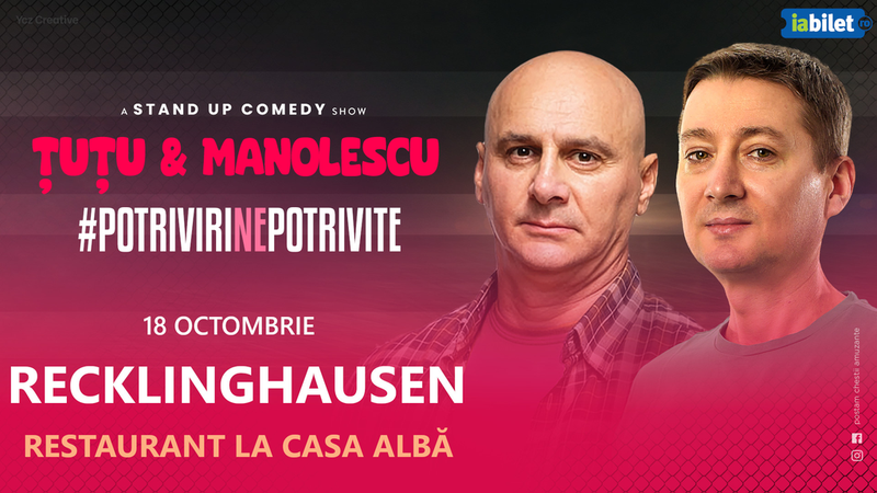 Recklinghausen: Stand-up Comedy - Dan Tutu si Cristi Manolescu