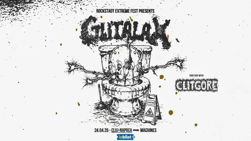 Cluj-Napoca: Concert Gutalax la Machines