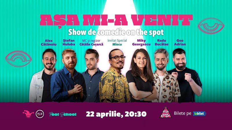 The Fool: Așa mi-a venit! | Show de comedie on the spot