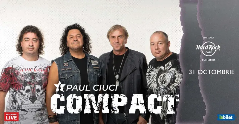 Concert Compact Paul Ciuci la Hard Rock Cafe