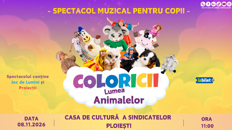Ploiești: Coloricii și Lumea Animalelor