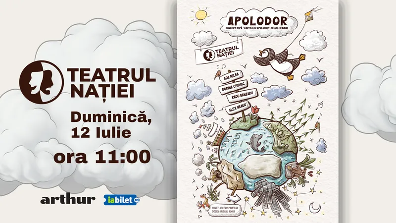 Ploiești: Apolodor - Concert după ''Cartea lui Apolodor'' de Gellu Naum