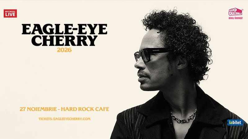 Eagle Eye Cherry in premiera la Hard Rock Cafe