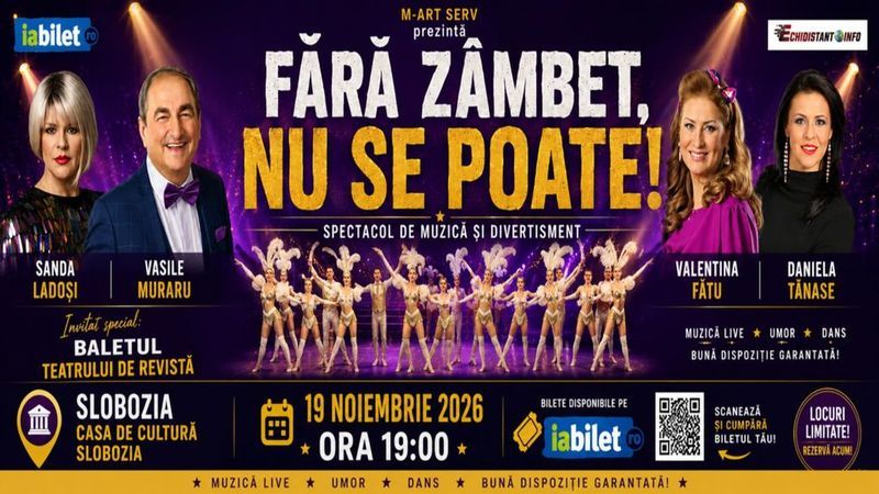 Slobozia: Fără zâmbet, nu se poate!