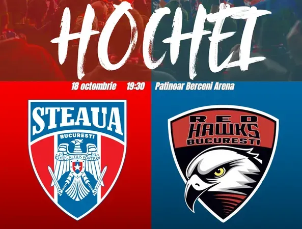 Hochei: CSA STEAUA București - Red Hawks București | 18 octombrie