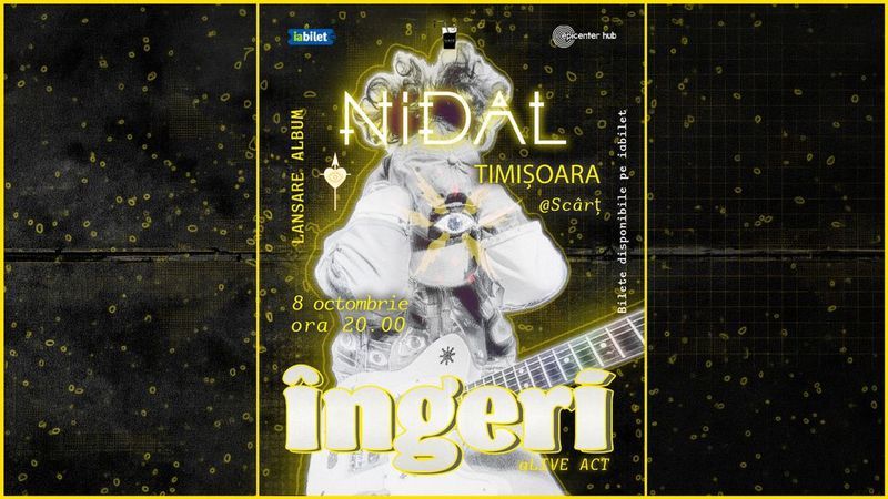 Timisoara: Concert Nidal • Lansare de album: "Îngeri"