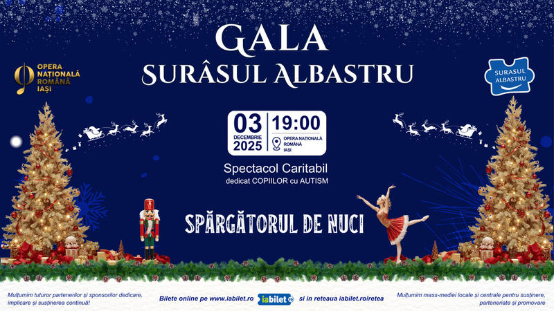Iași: Gala "Surâsul Albastru"