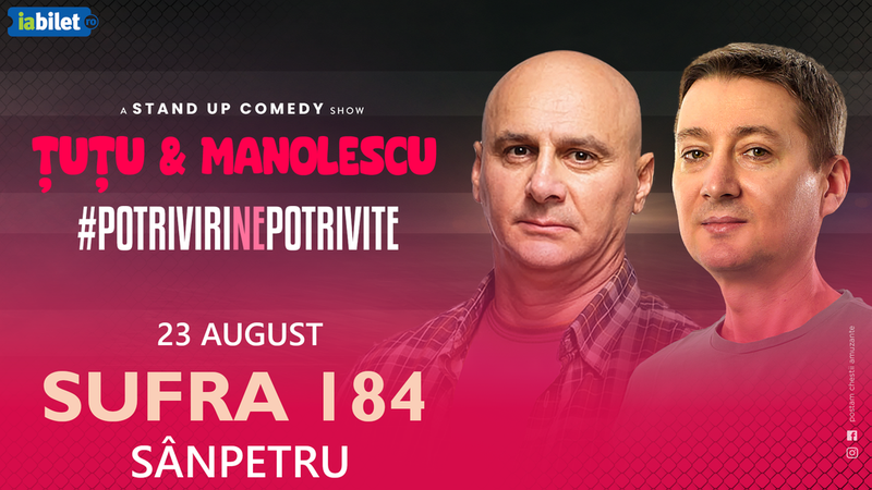 Sanpetru: Stand-up Comedy - Dan Tutu si Cristi Manolescu