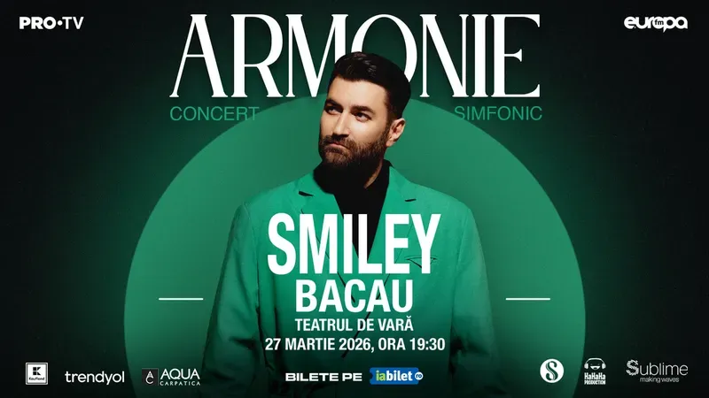Bacău: Smiley - Armonie - Concert Simfonic