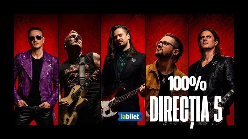 Brasov: Concert Direcția 5 - "100% Directia 5"