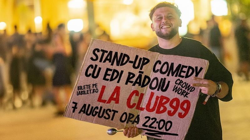 Stand Up Comedy cu Edi Rădoiu | CrowdWork la Club 99