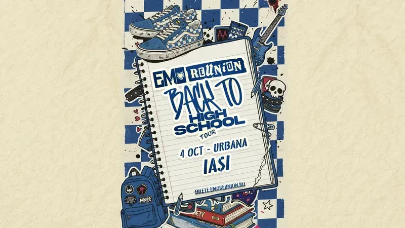 Iasi: Emo Reunion: Back To (High) School Tour