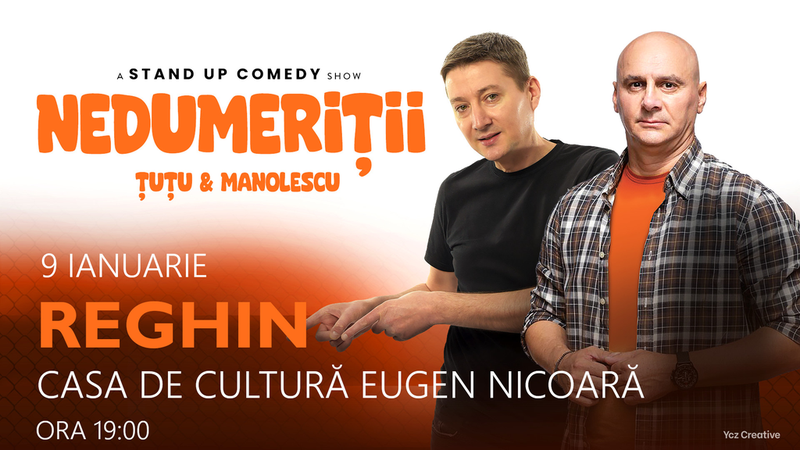 Reghin: Stand-up Comedy - Dan Tutu si Cristi Manolescu