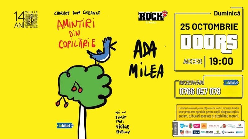 Constanta: Concert caritabil Ada Milea