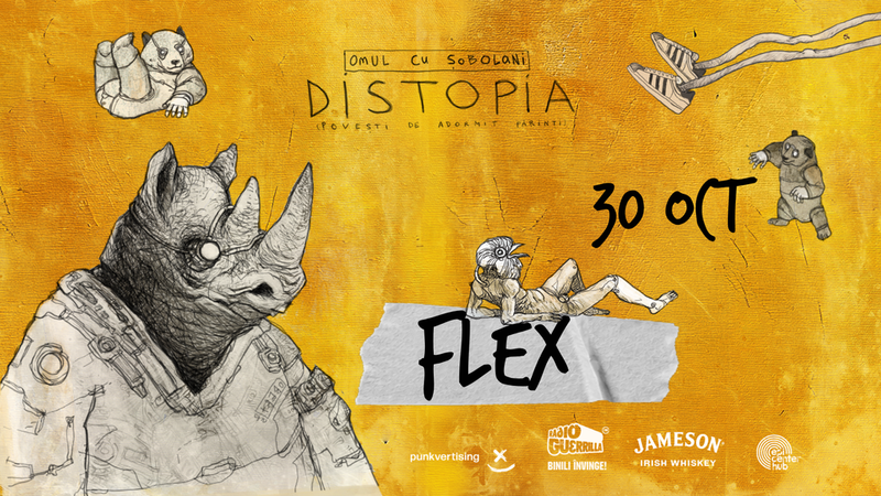 Arad: Omul cu Sobolani • Lansare de album: "Distopia" •