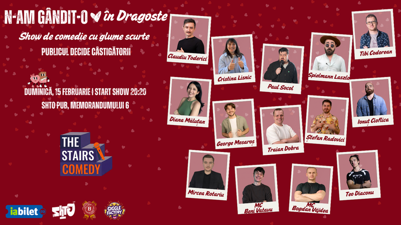 Cluj-Napoca: The Stairs Comedy | N-am Gândit-o în Dragoste | Stand-up Comedy Show