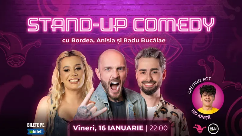The Fool: Stand-up comedy cu Bordea, Bucălae și Anisia