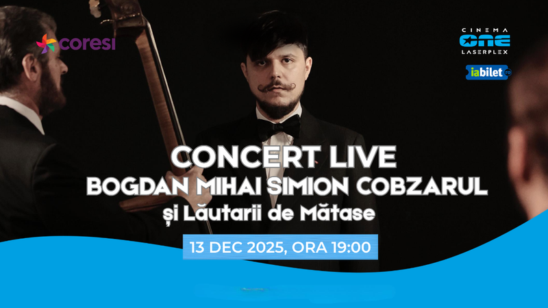 Brașov: Concert Live Bogdan Mihai Simion & Lăutarii de Mătase