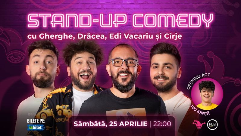 The Fool: Stand-up comedy cu Drăcea, Cîrje, Gherghe și Edi Vacariu