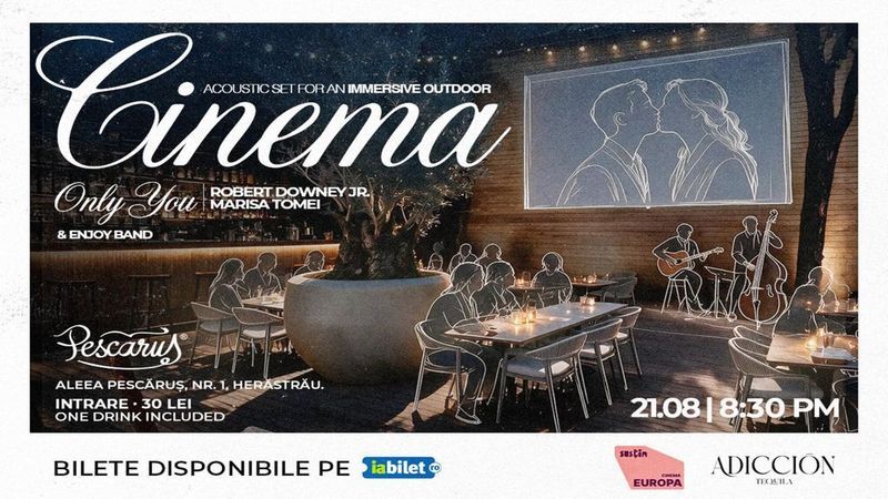 Proiecție film în aer liber – Outdoor immersive cinema