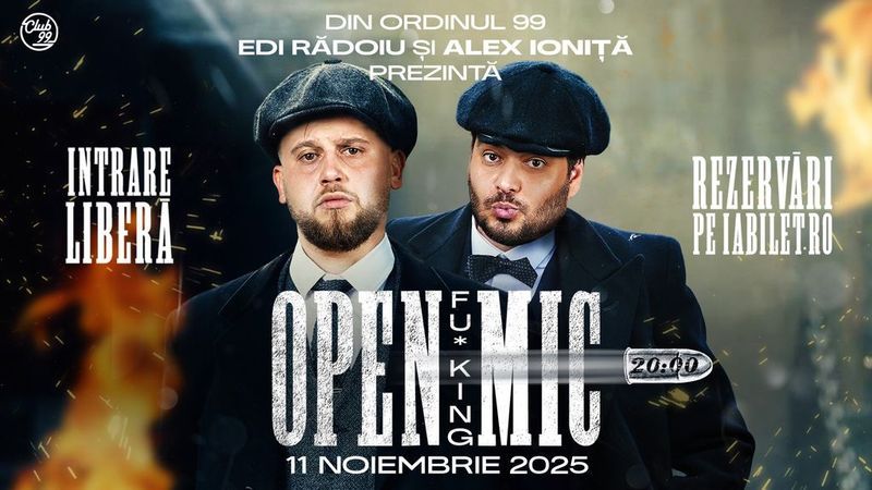 Open F***ing Mic cu Edi Rădoiu și Alex Ioniță | Comedy Show la Club 99