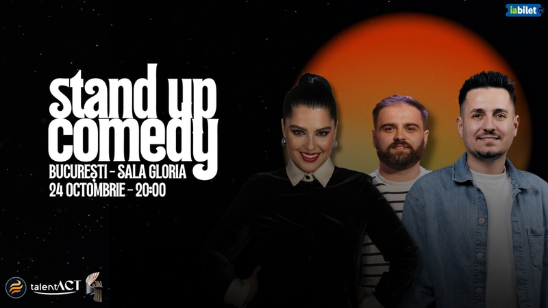Stand-up Comedy cu Ioana State, Gabriel Dumitriu & George Tanase