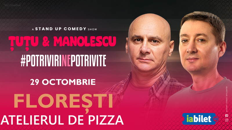 Floresti: Stand-up Comedy - Dan Tutu si Cristi Manolescu
