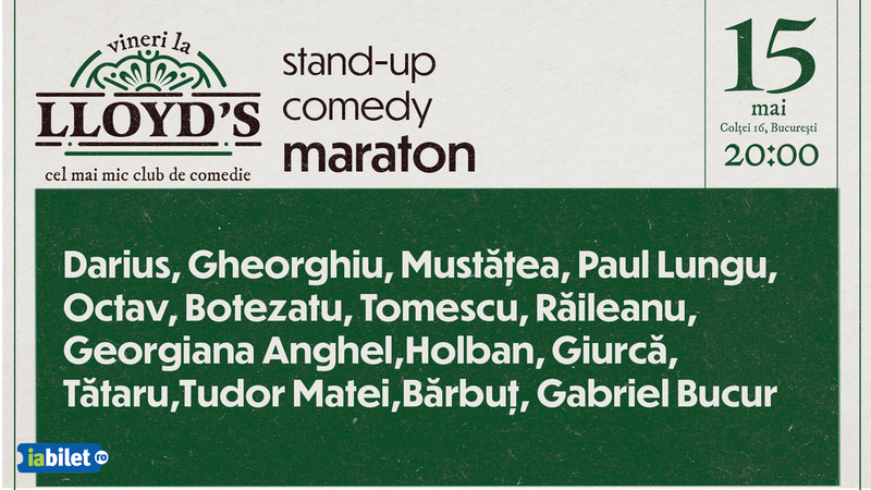 Lloyd's: Stand-up comedy Maraton