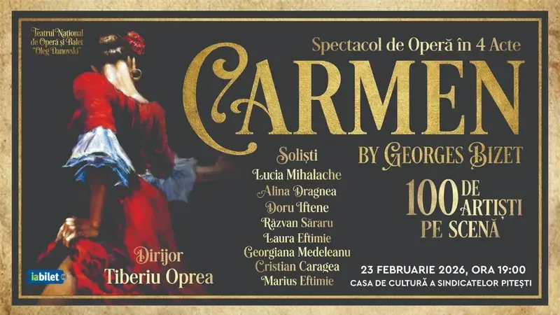 Pitesti: Carmen - Spectacol de Operă