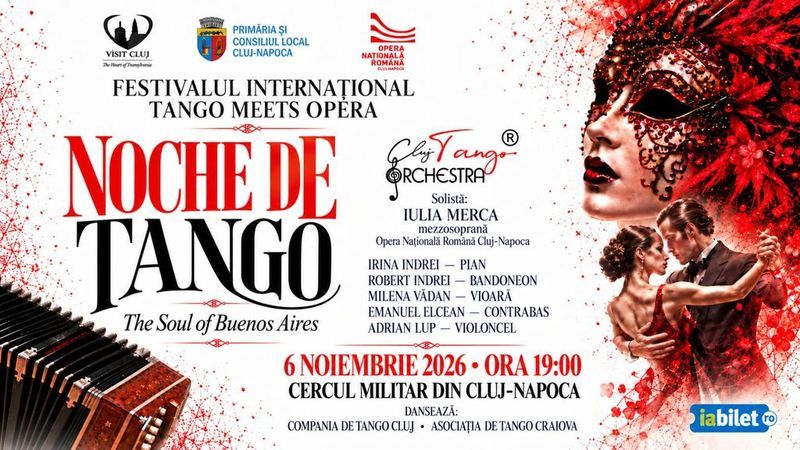 Cluj-Napoca: Noche de Tango ( Spectacol de tango argentinian)
