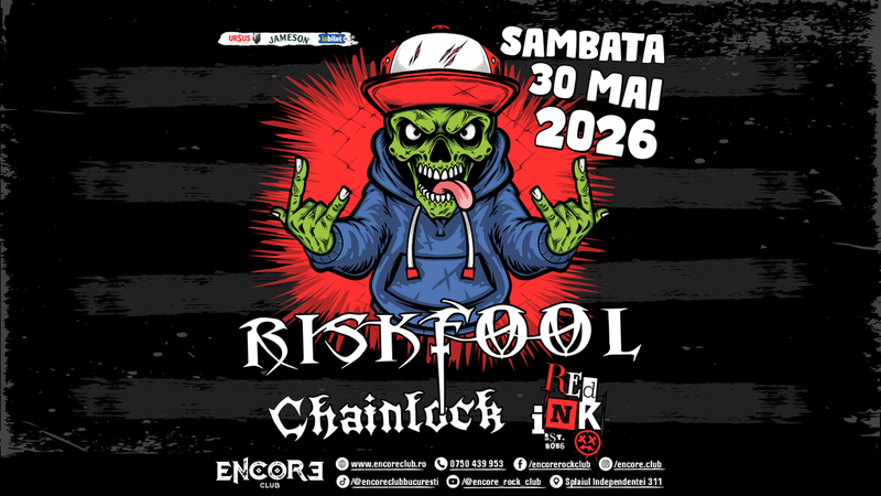 Concert Riskfool x Chainlock x Red Ink