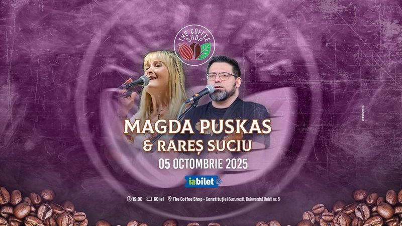 The Coffee Shop Music - Concert Magda Puskas & Rareș Suciu